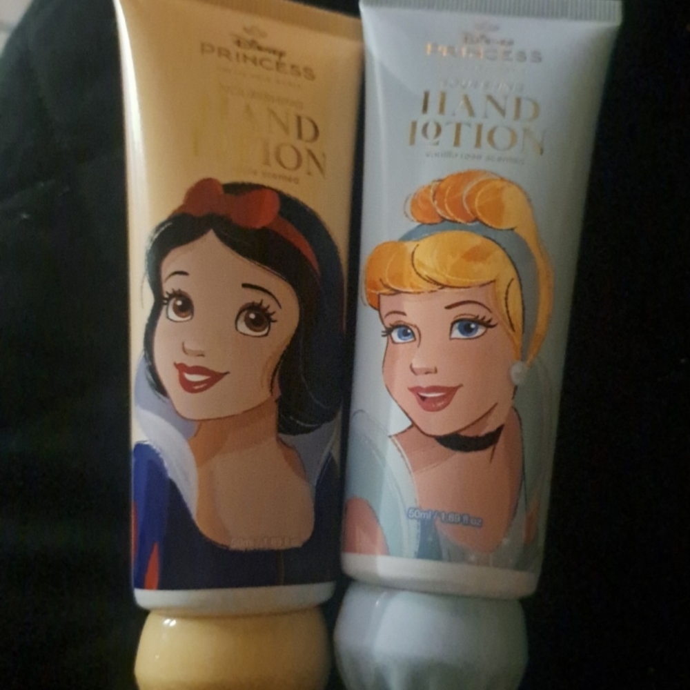 Princess Rare Hand Lotions Cinderella And Snowwhite